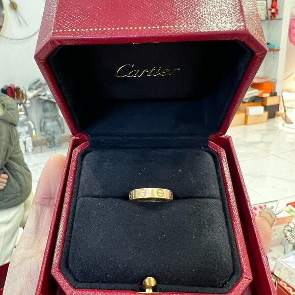 Authentic Cartier ring, rose gold, size: 7 - Picture 5 of 7